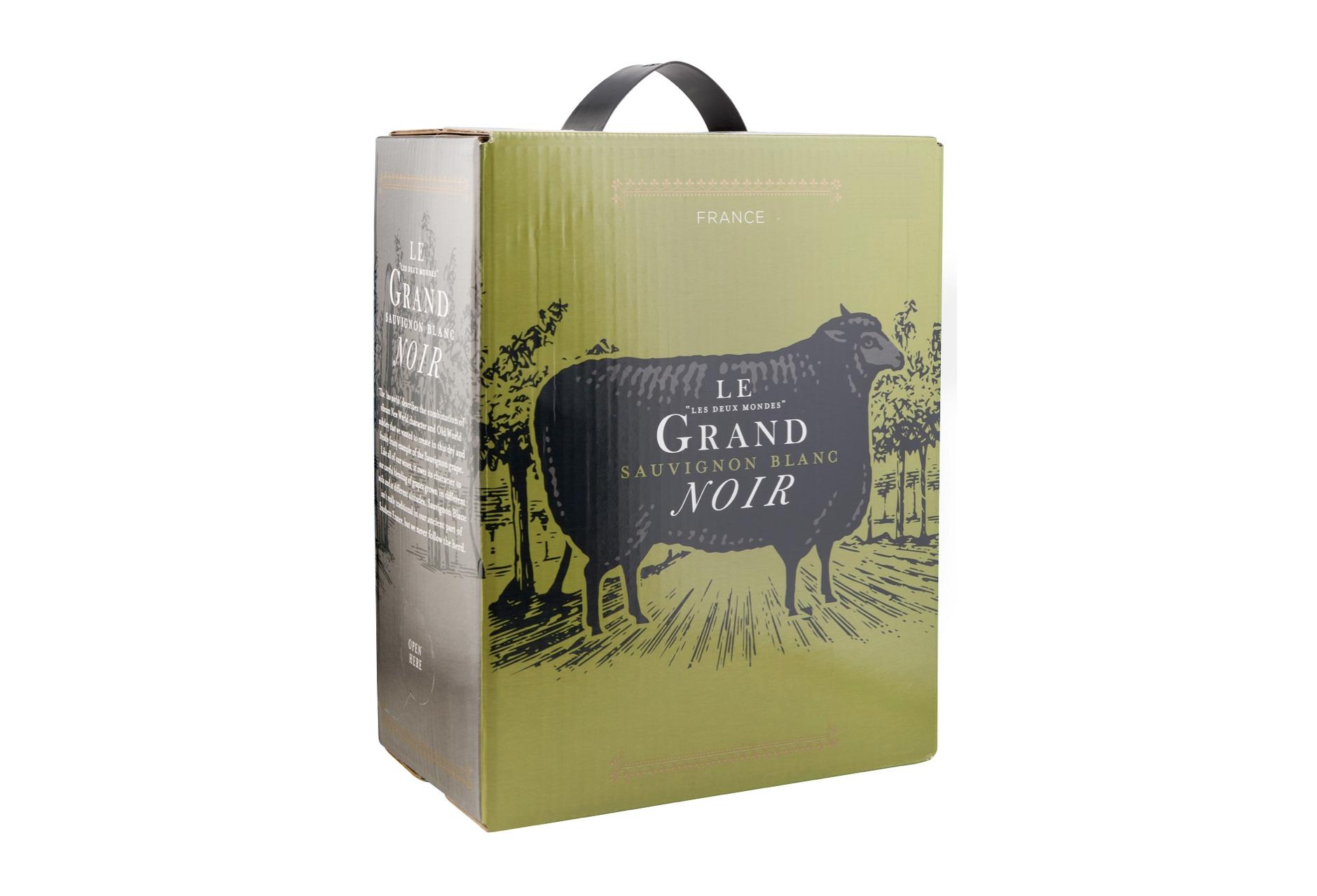 Le Grand Noir Sauvignon Blanc 12 5 300cl BIB Deluxewine E pood