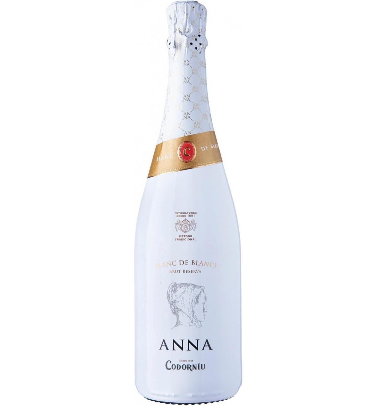 Codorniu blanc de blanc. Кава Анна де Кодорнью брют. Шампанское Anna Codorniu. Игристое вино Anna de Codorniu Brut, 0.75 л. Вино кава Анна де Кодорню брют.