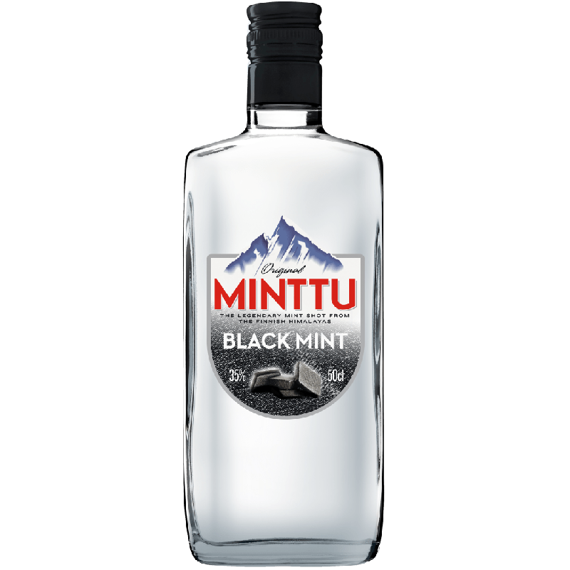 Программа минта. Финский ликер Minttu. Ликер Minttu Black Mint, 0.5 л. Ликер Koskenkorva Minttu.