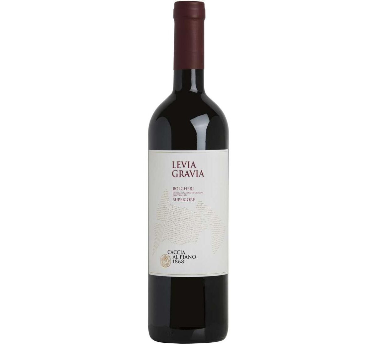 Levia Gravia, Superiore, Bolgheri, Caccia al Piano 1868, 75cl