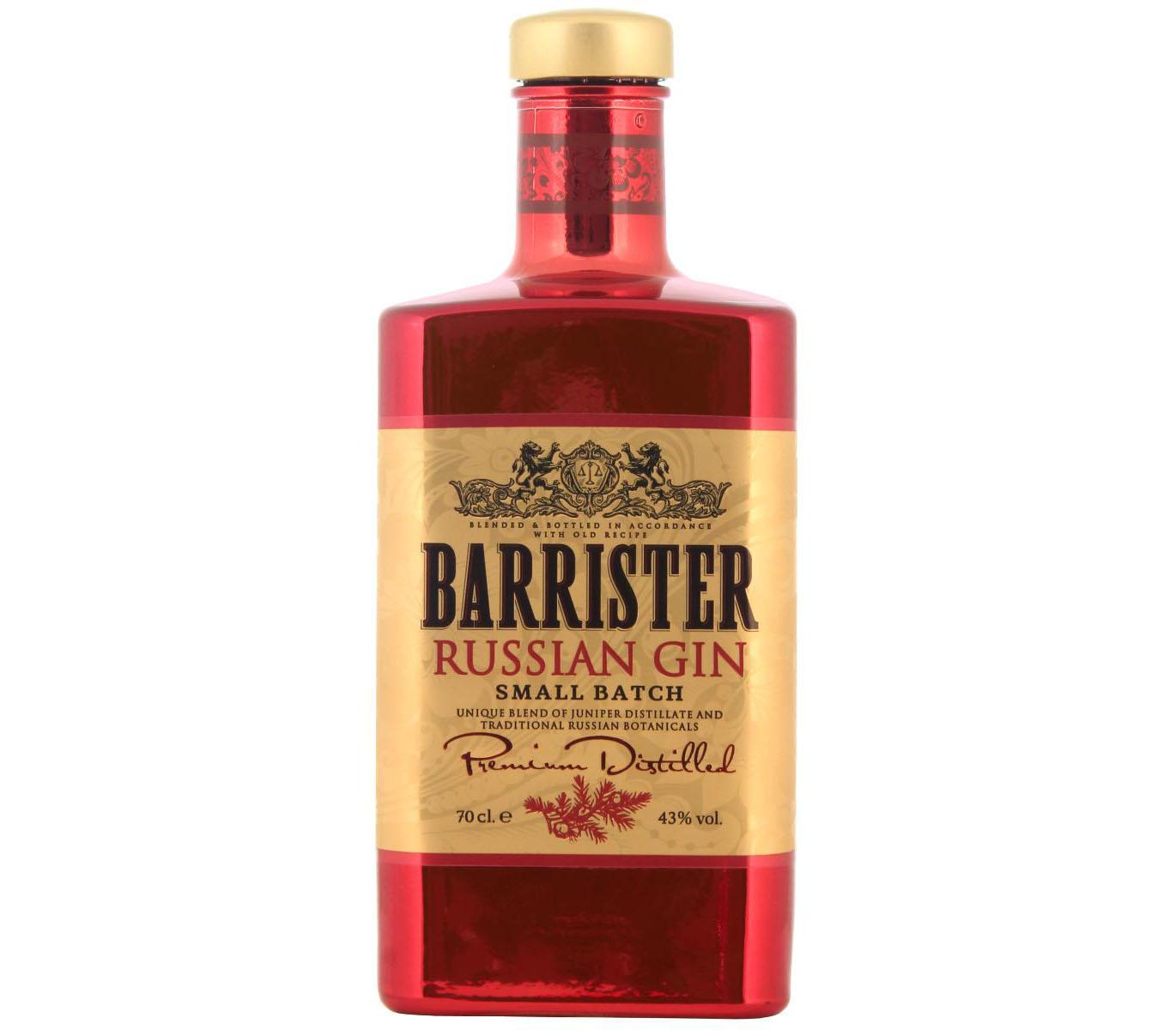 Барристер цена 0.7. Джин Barrister Russian Gin. 0.7Л Джин Барристер рашен 43%. Джин Barrister Dry Gin, 0.7 л. Барристер Рашн Джин 0.7.