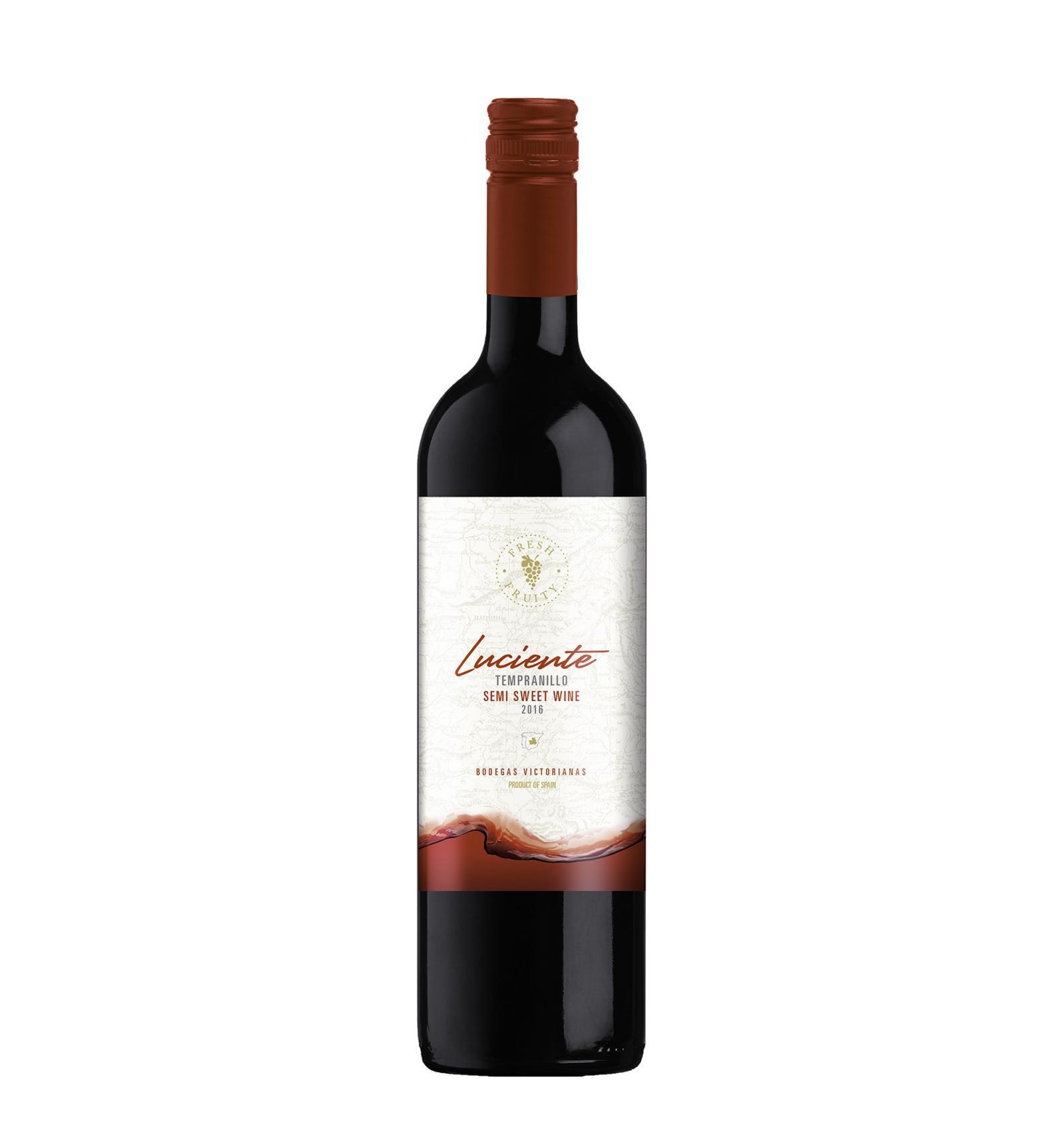 LucienteSemiSweetTempranillo75cl